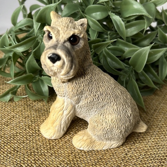 Schnauzer Dog Figures Statue‎ Collection Lot of 3 Resin Ceramic Playful - Picture 5 of 9